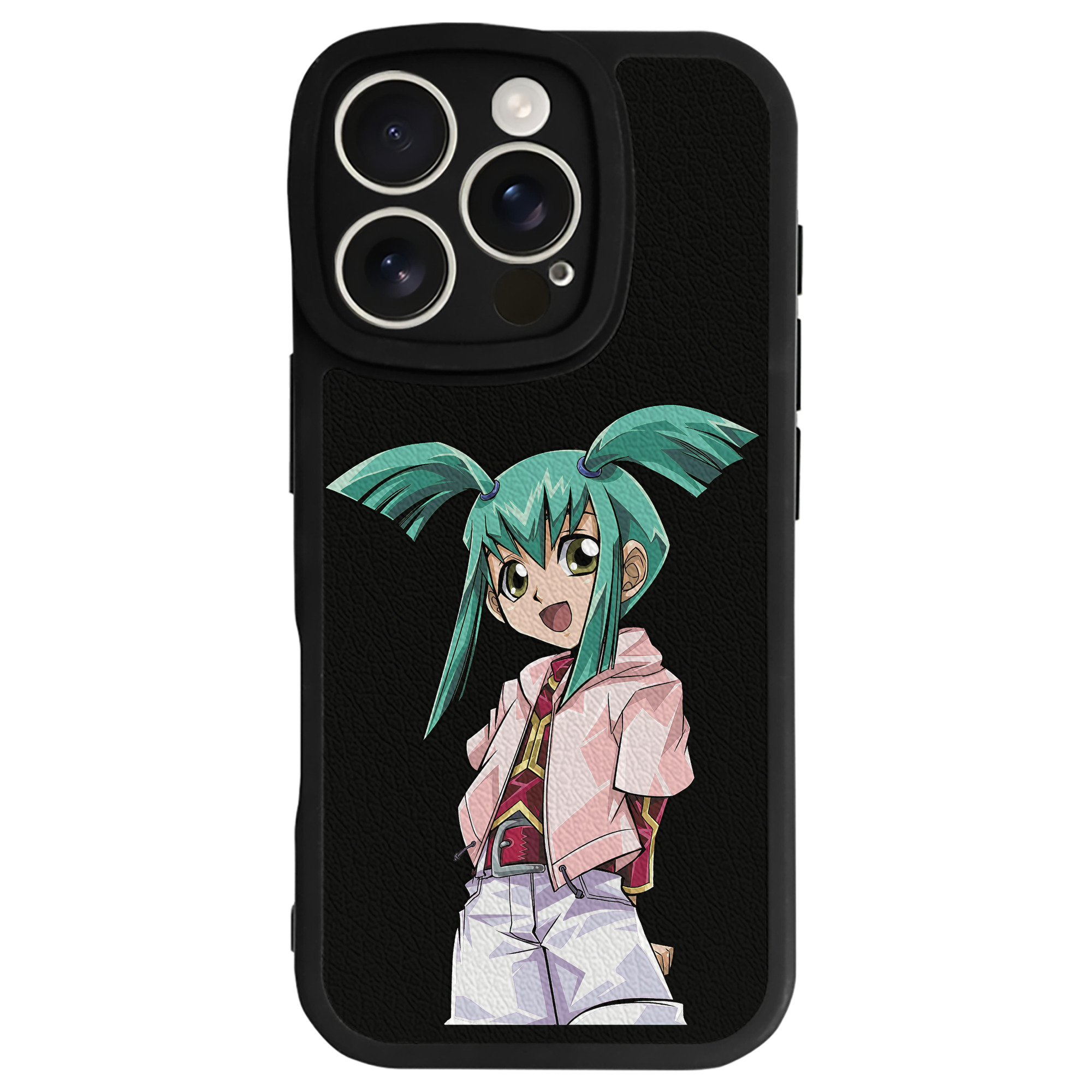 遊☆戯☆王 Yu-Gi-Oh! 【iPhone 16シリーズ対応】シリコンスマホケース（レザー調） 材質：シリコン
